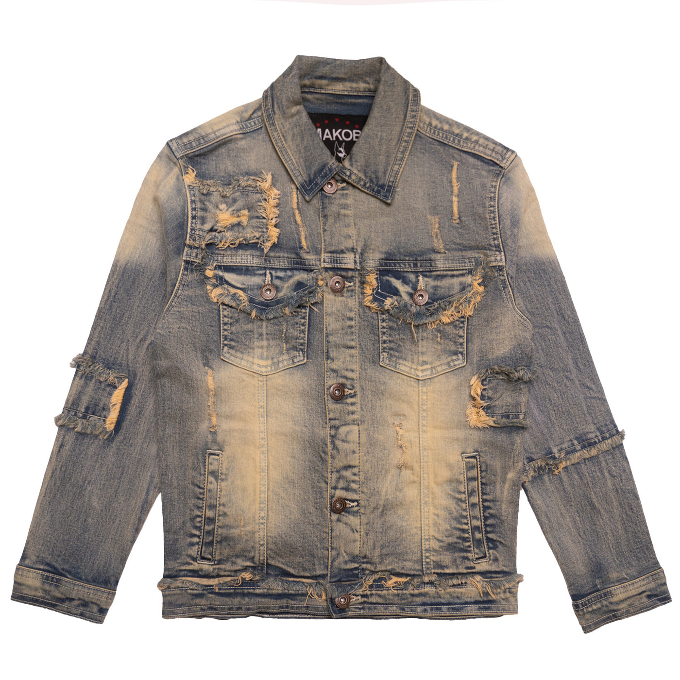 B1026 Kids Bergamo Denim Jacket - Dirt