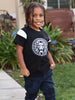 B103 Makobi Kids Leone Tee - Black