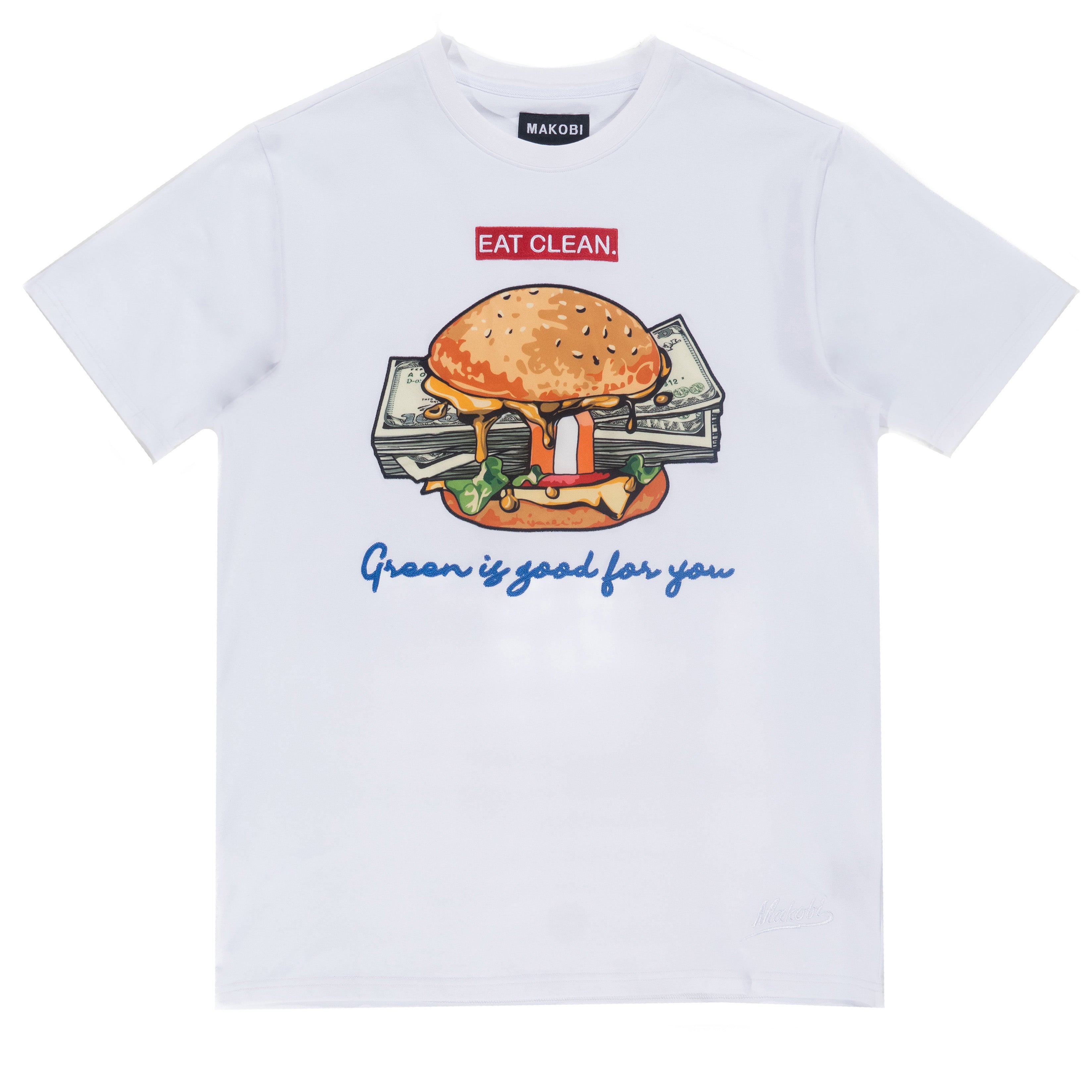 M306 Vegan Burger Tee - White