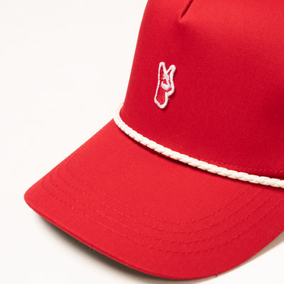 M003 Makobi Bergamo Essential Cap - Red