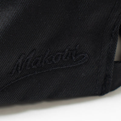 M003 Makobi Bergamo Essential Cap - Black