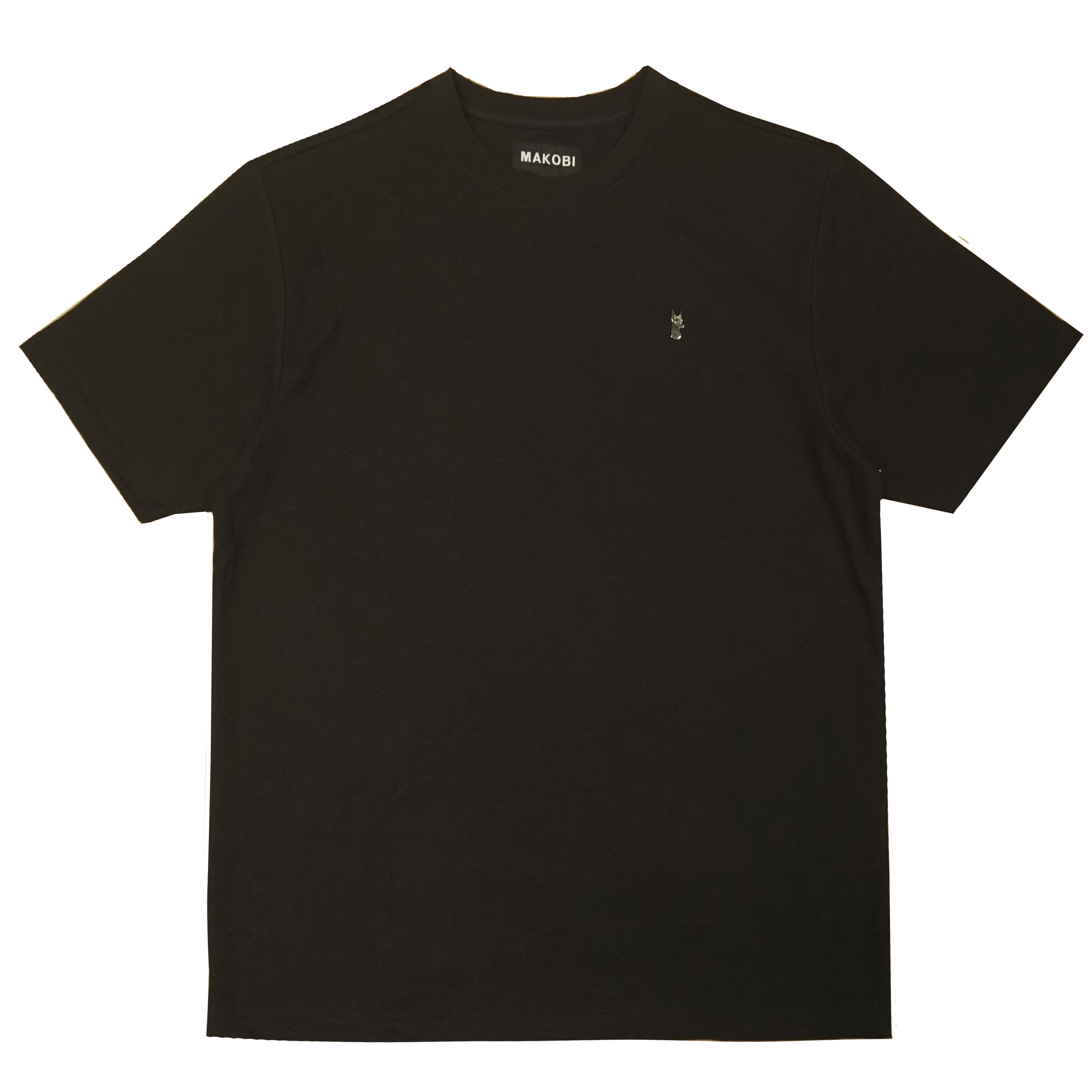 M335 Caspar Embossed Tee - Black