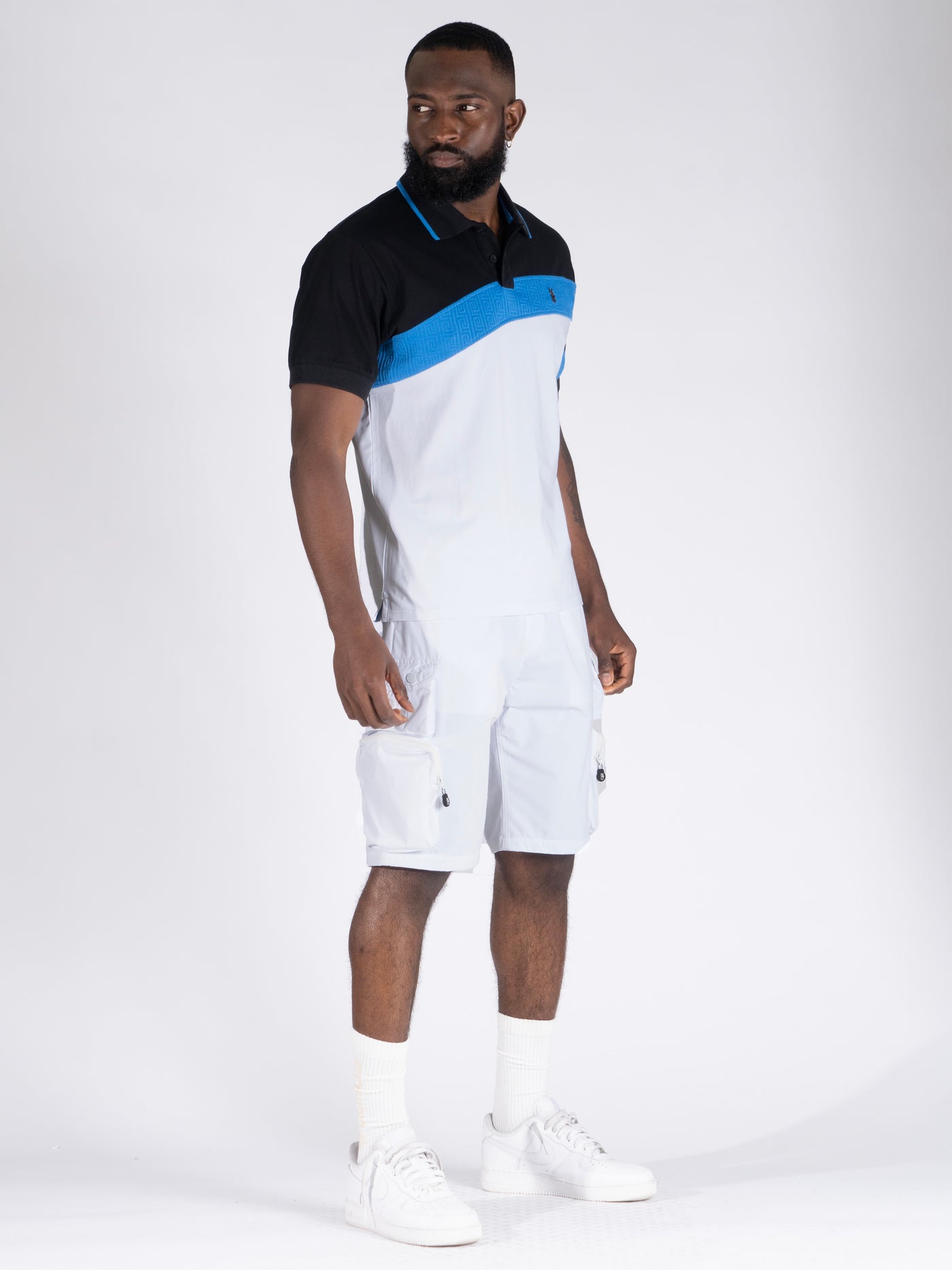 M333 Colton Polo Shirt - White