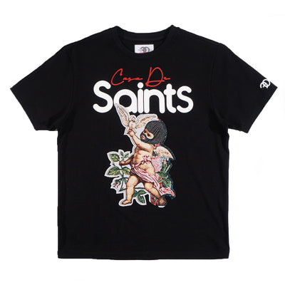 F165 Saint Angel Tee - Black