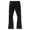 F1767 Tascotto Stacked Jeans - Black