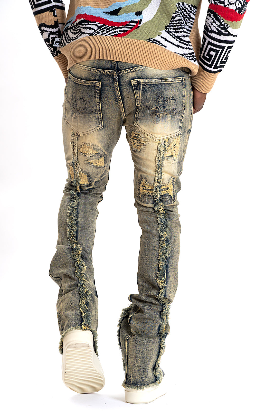 F1774 Cashay Prime Stacked Jeans - Dirt