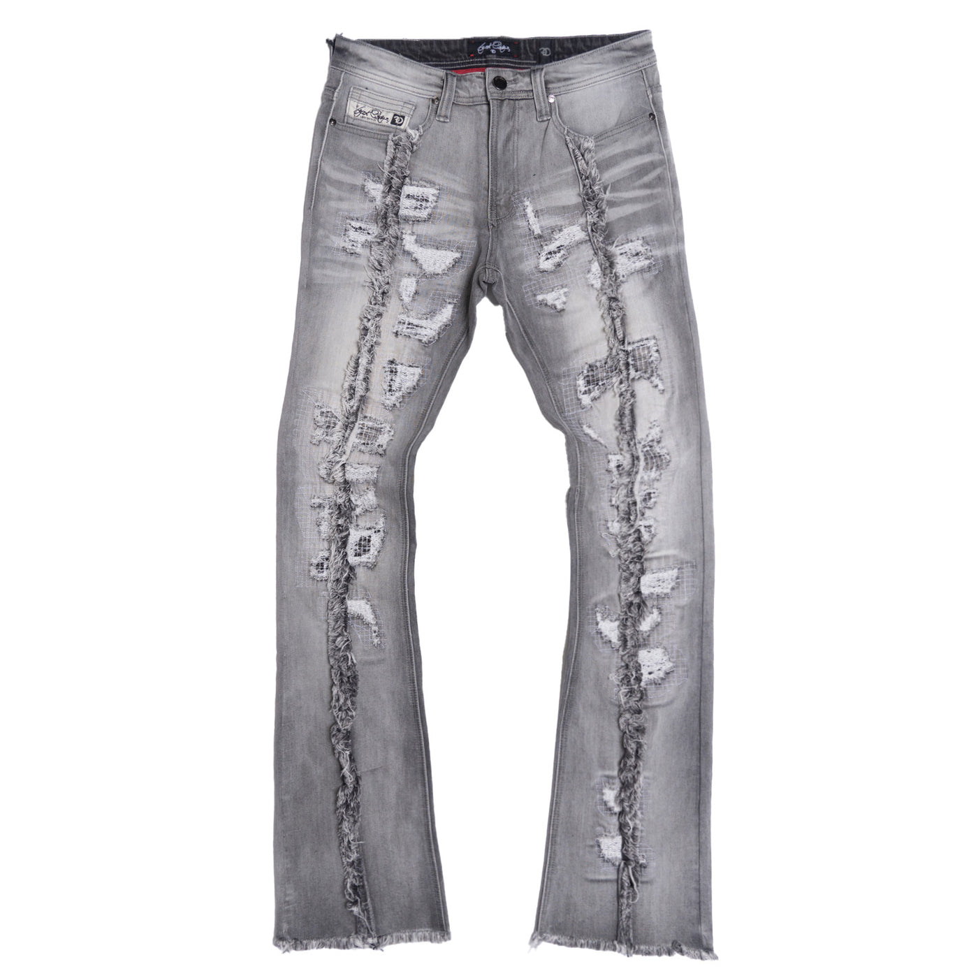 F1774 Cashay Prime Stacked Jeans - Gray