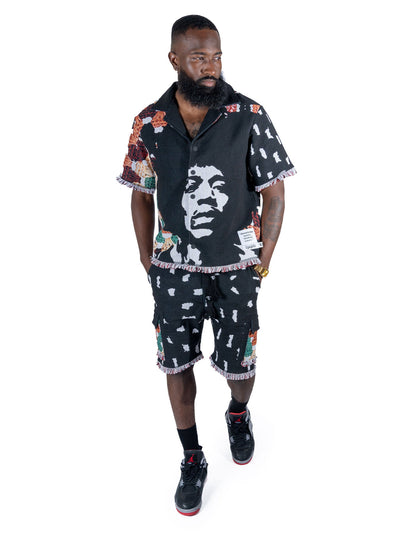 F260 The "Jimi Hendrix" Oversized Tapestry Shirt