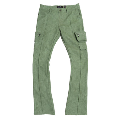 F2789 ItalySA DE PU Pants - Green