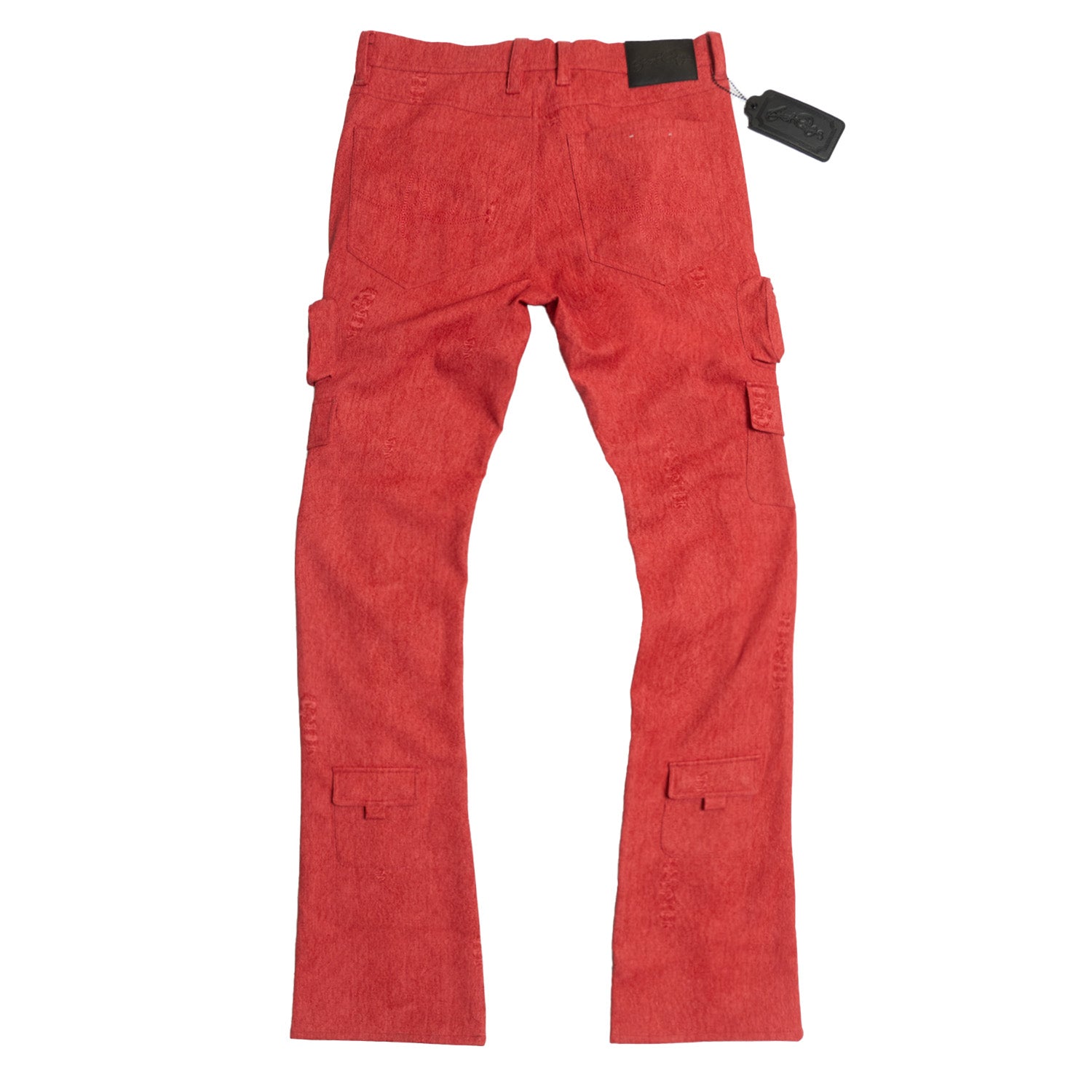 F2789 CASA DE PU Pants - Red