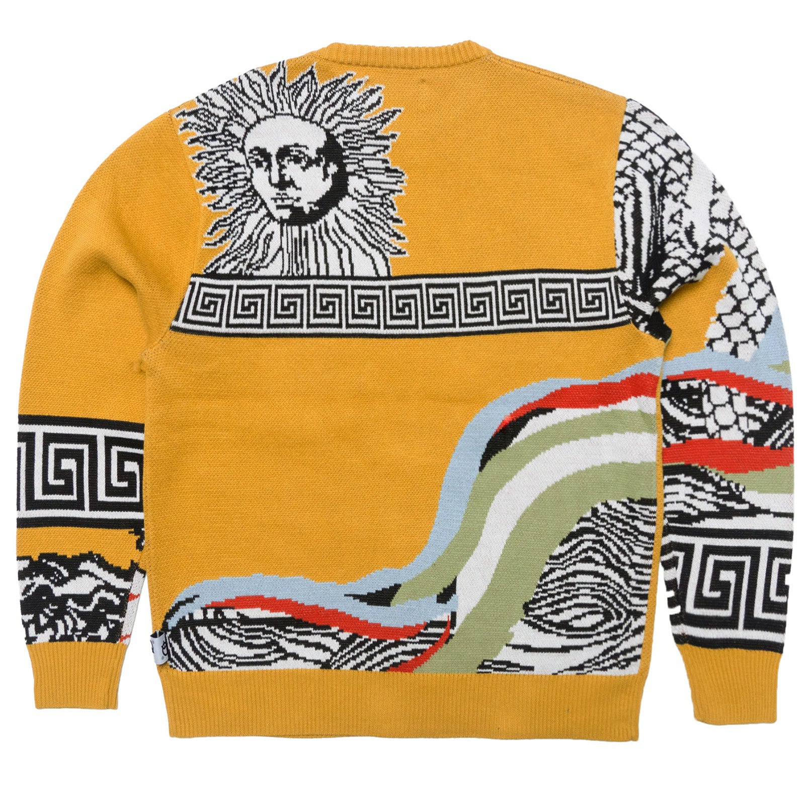 F405 Paradise Lost Knit Sweater - Wheat