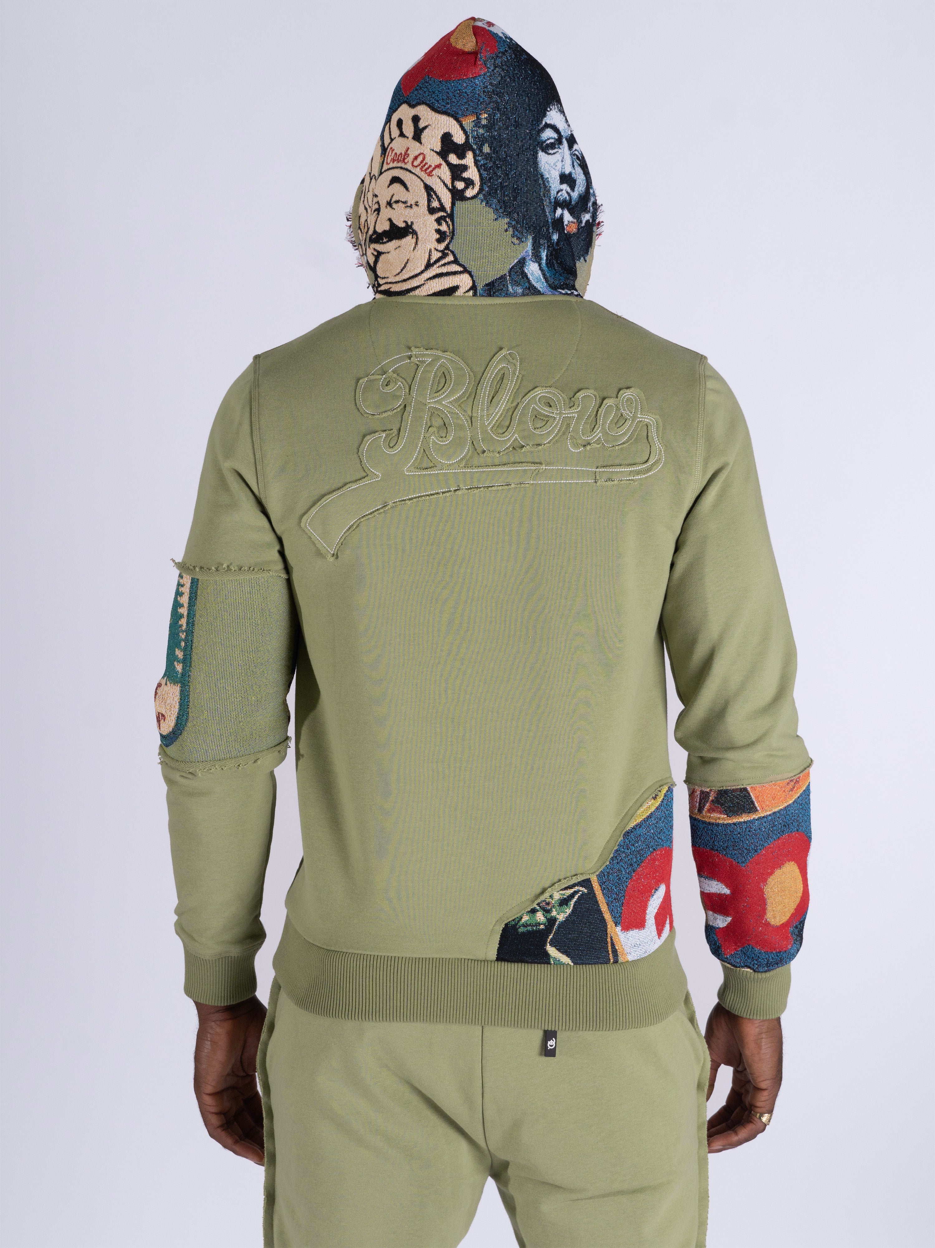 F5159 Frost Blow Hoodie - Olive