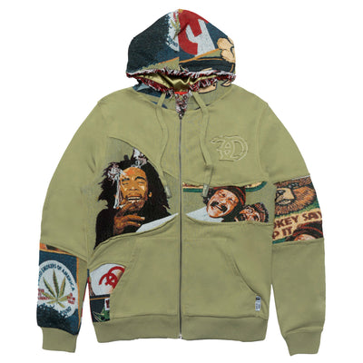 F5159 Frost Blow Hoodie - Olive