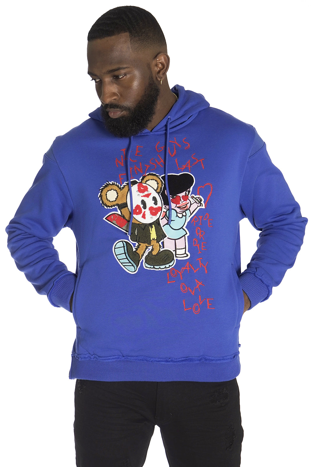 F5712 Frost Nice Guy Hoodie - Royal