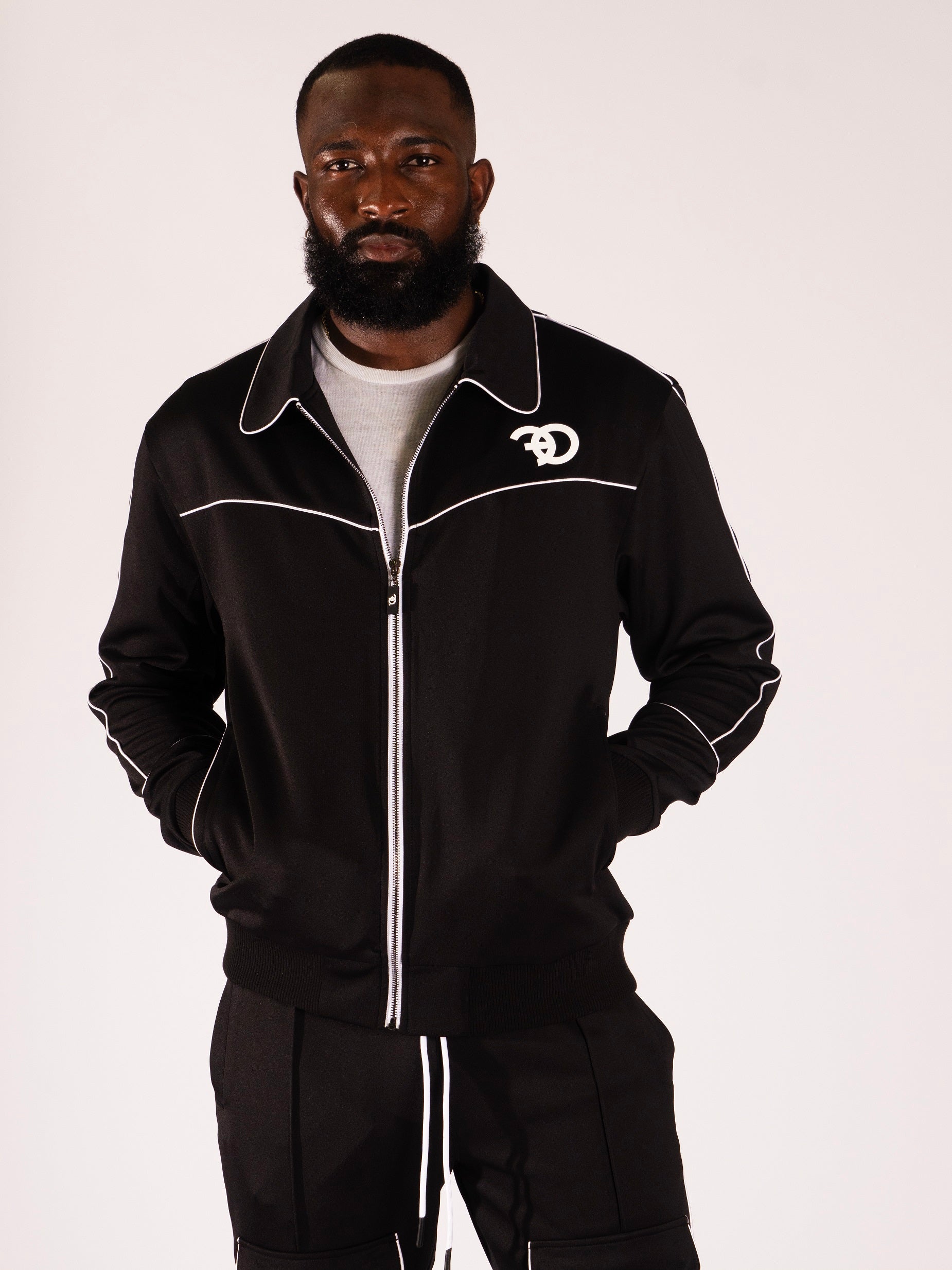 F5770 Romo Track Jacket - Black