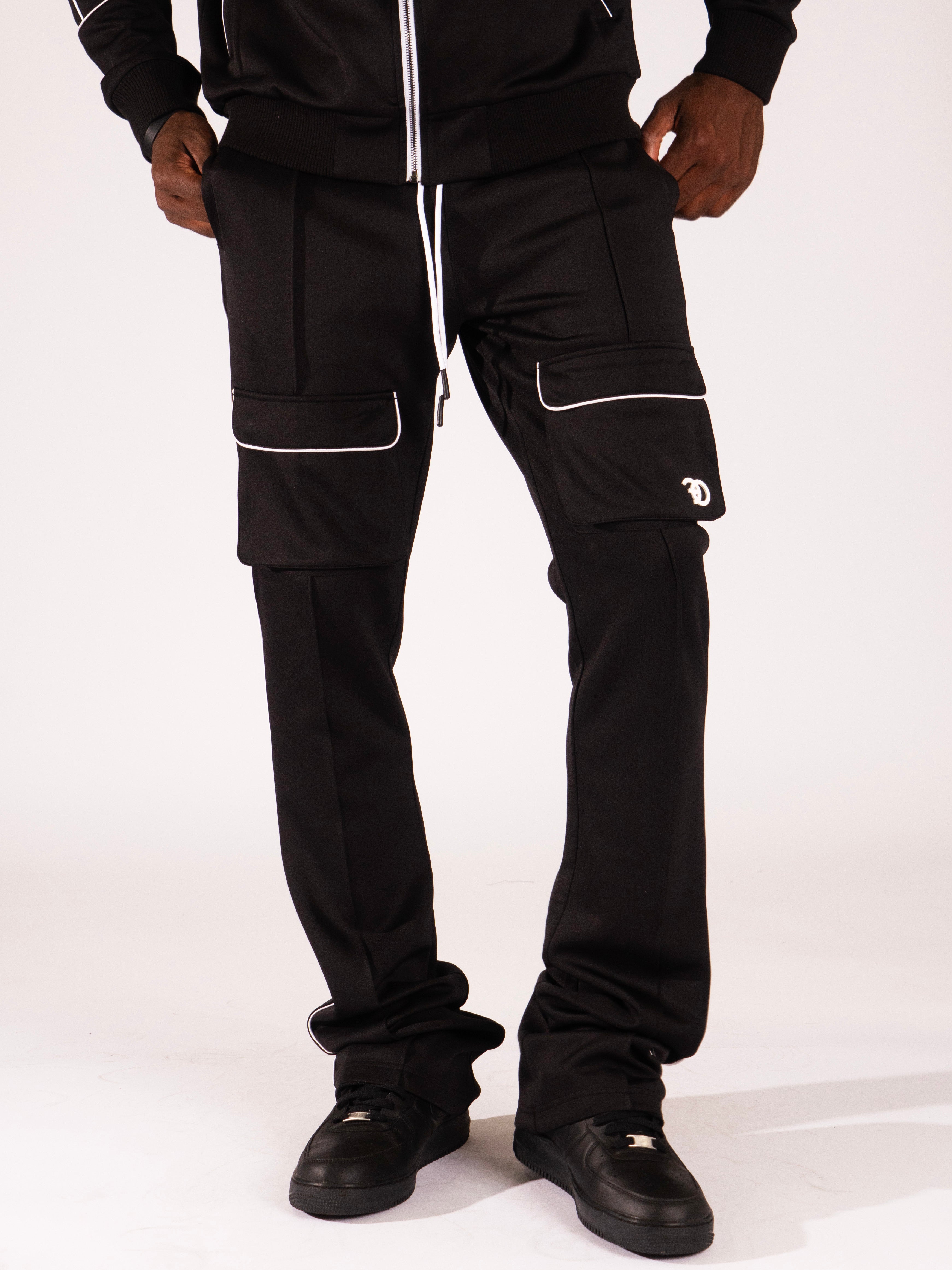 F6770 Romo Track Pants - Black