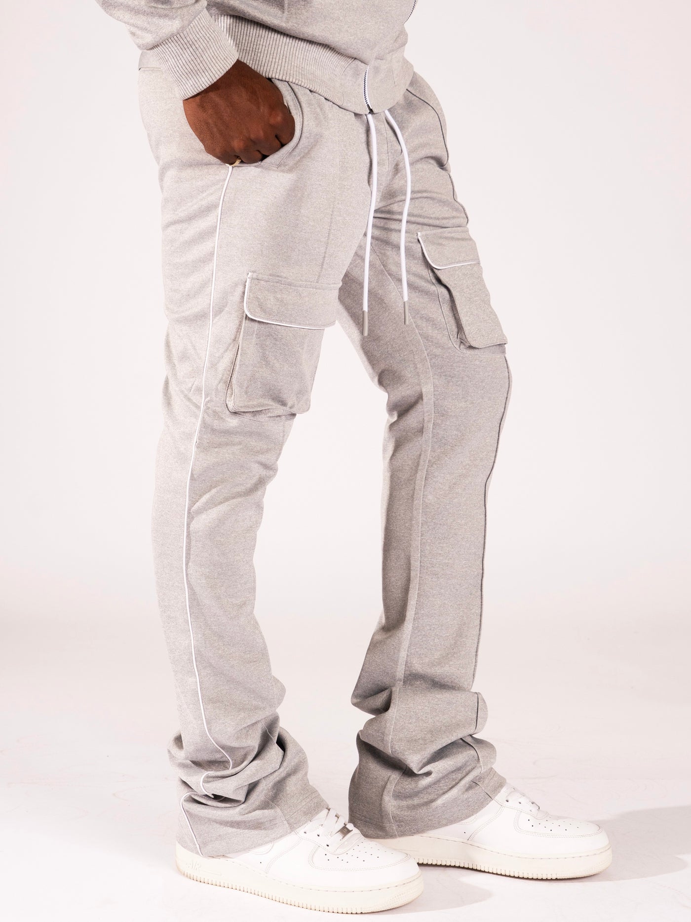 F6770 Romo Track Pants - Gray