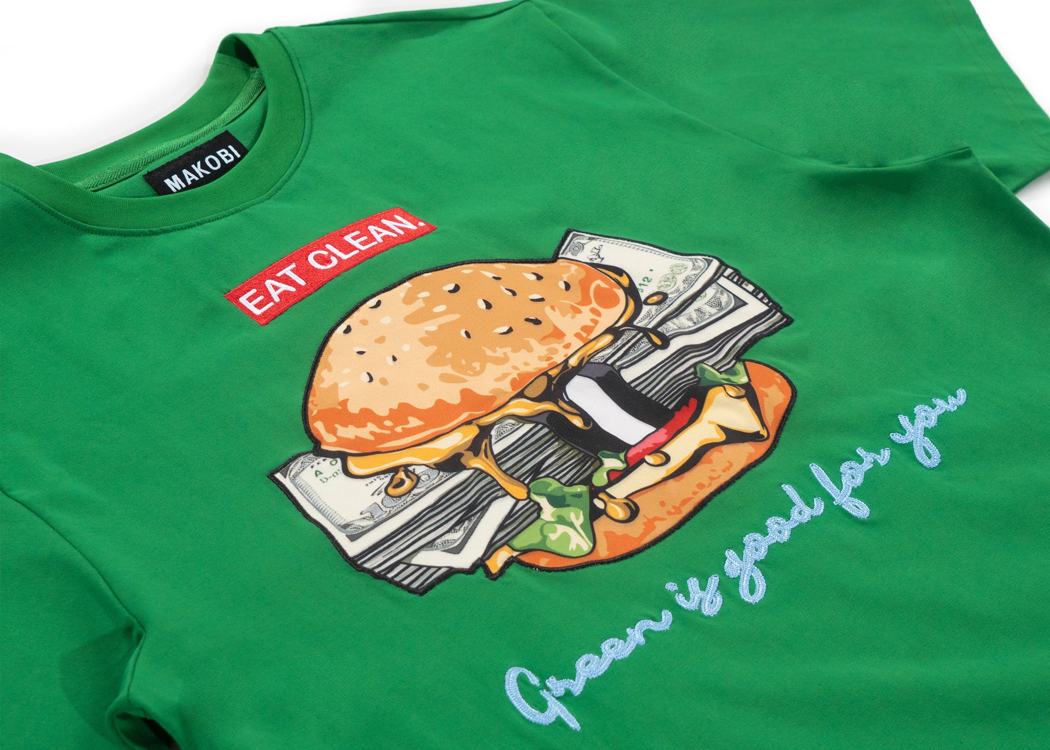 M306 Vegan Burger Tee - Green