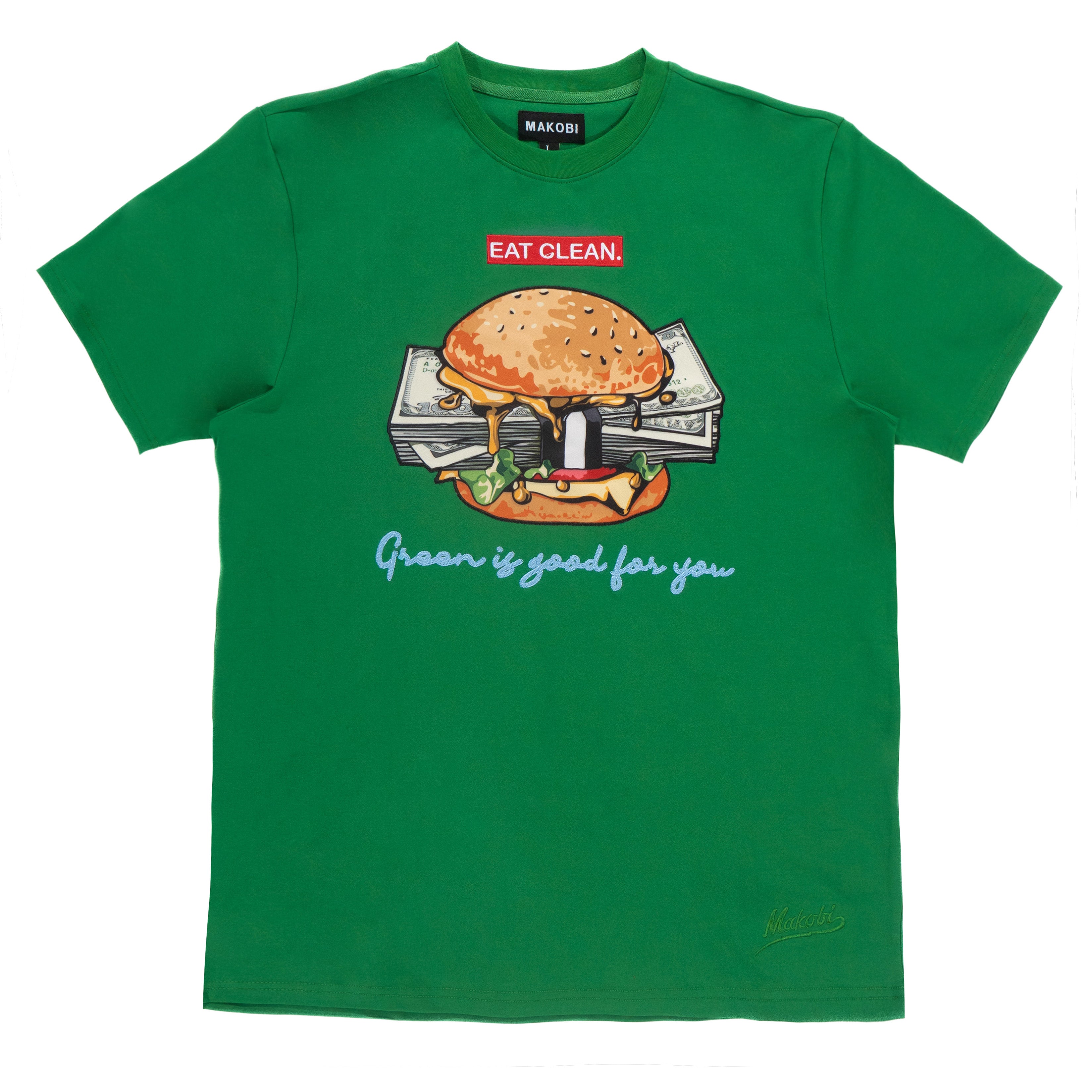 M306 Ajewebe Boga Tee - Green 