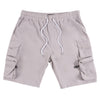 M633 Colton Nylon Spandex Cargo Shorts - Gray