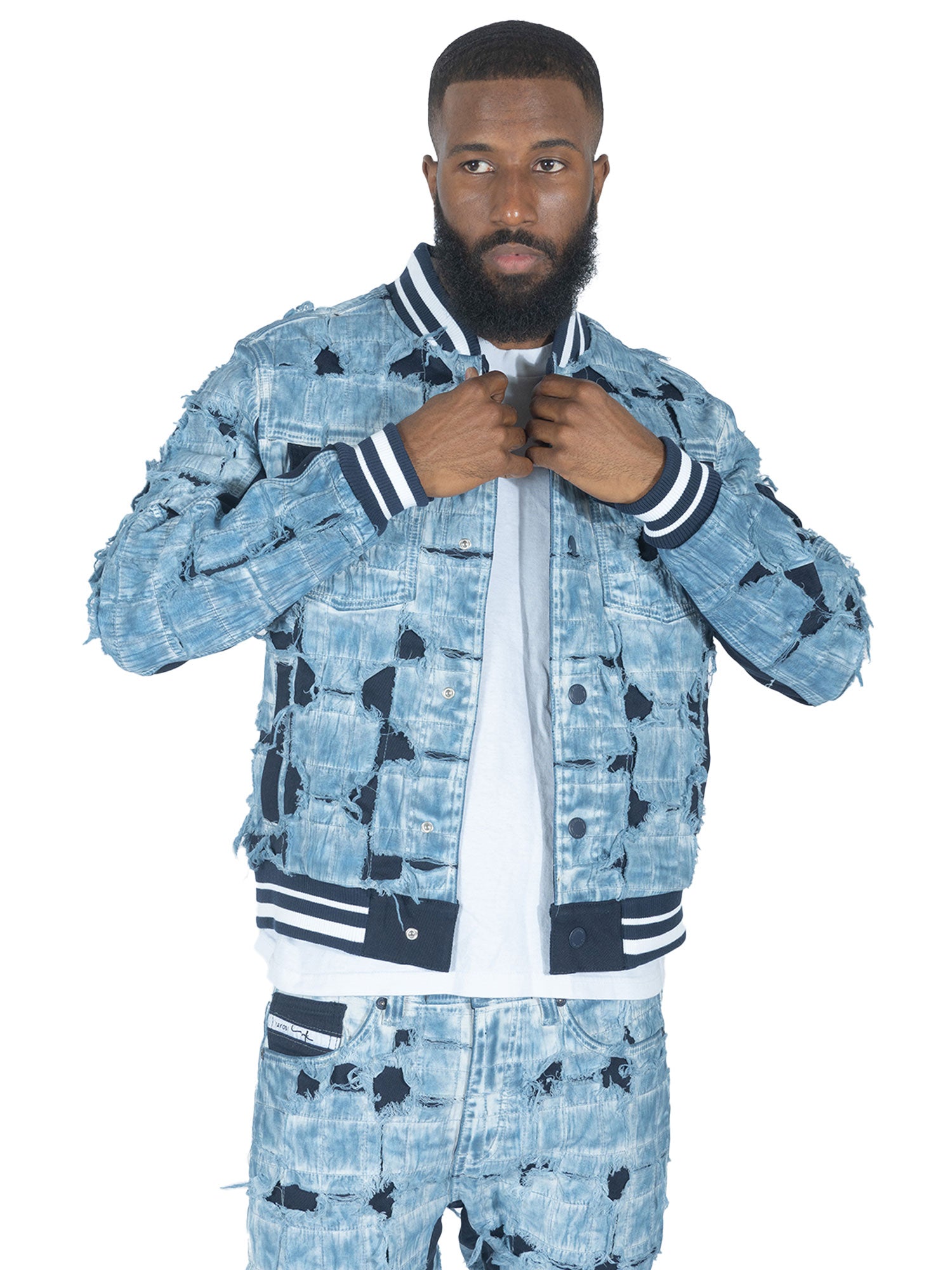 M1022 Positano Jacket - Blue