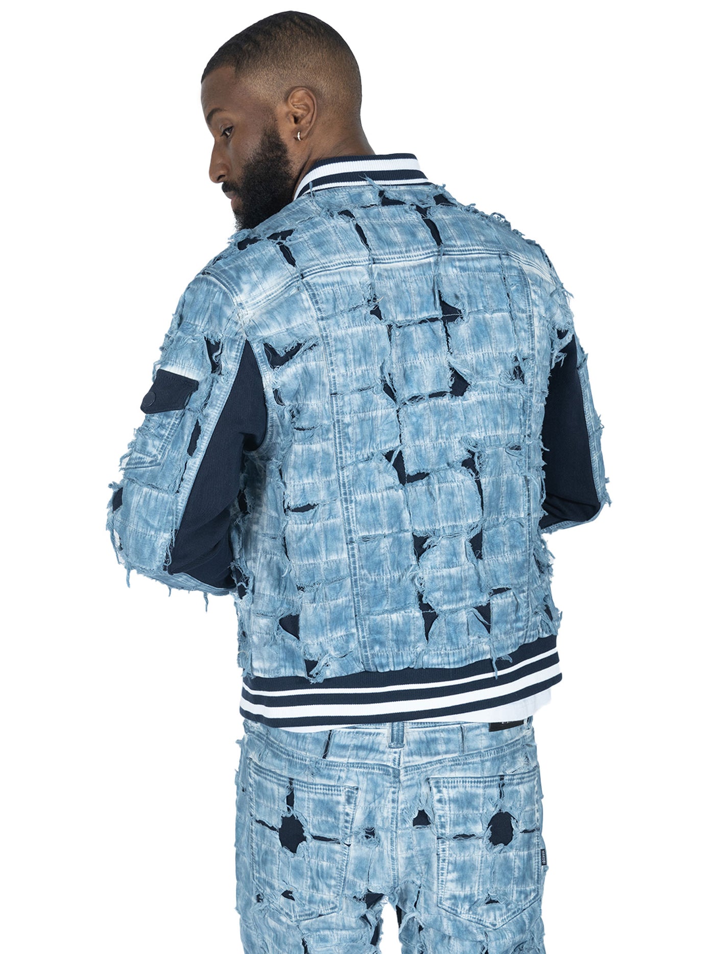 M1022 Positano Jacket - Blue