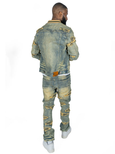 M1797 Sassari Denim Jeans - Dirt