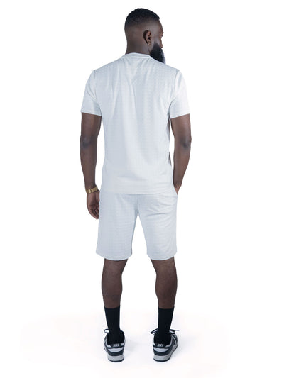 M612 Modena Knit Shorts - White