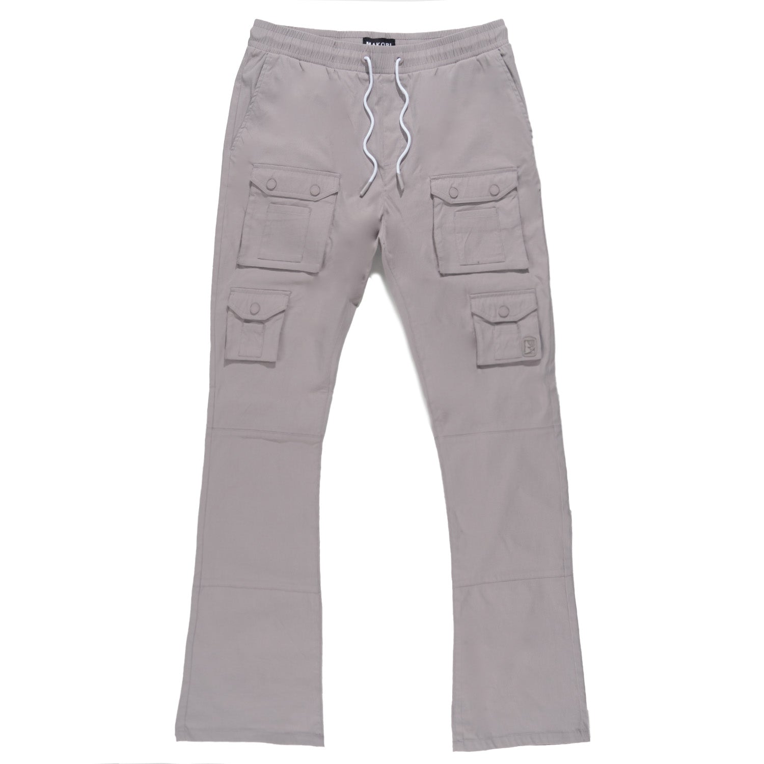 M1633 Colton 34” Stack Nylon/Spandex Sweat Pants - Grey