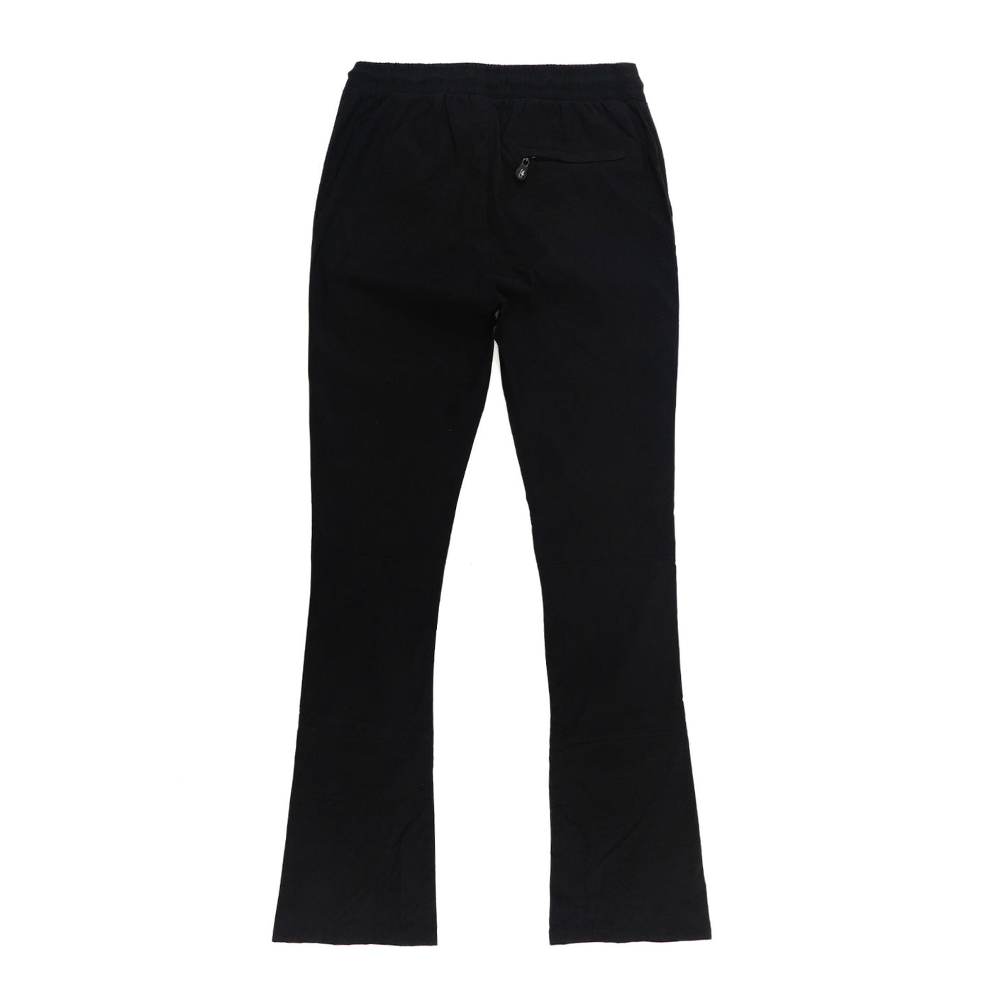 M1633 Colton 34” Stack Nylon/Spandex  Sweat Pants - Black