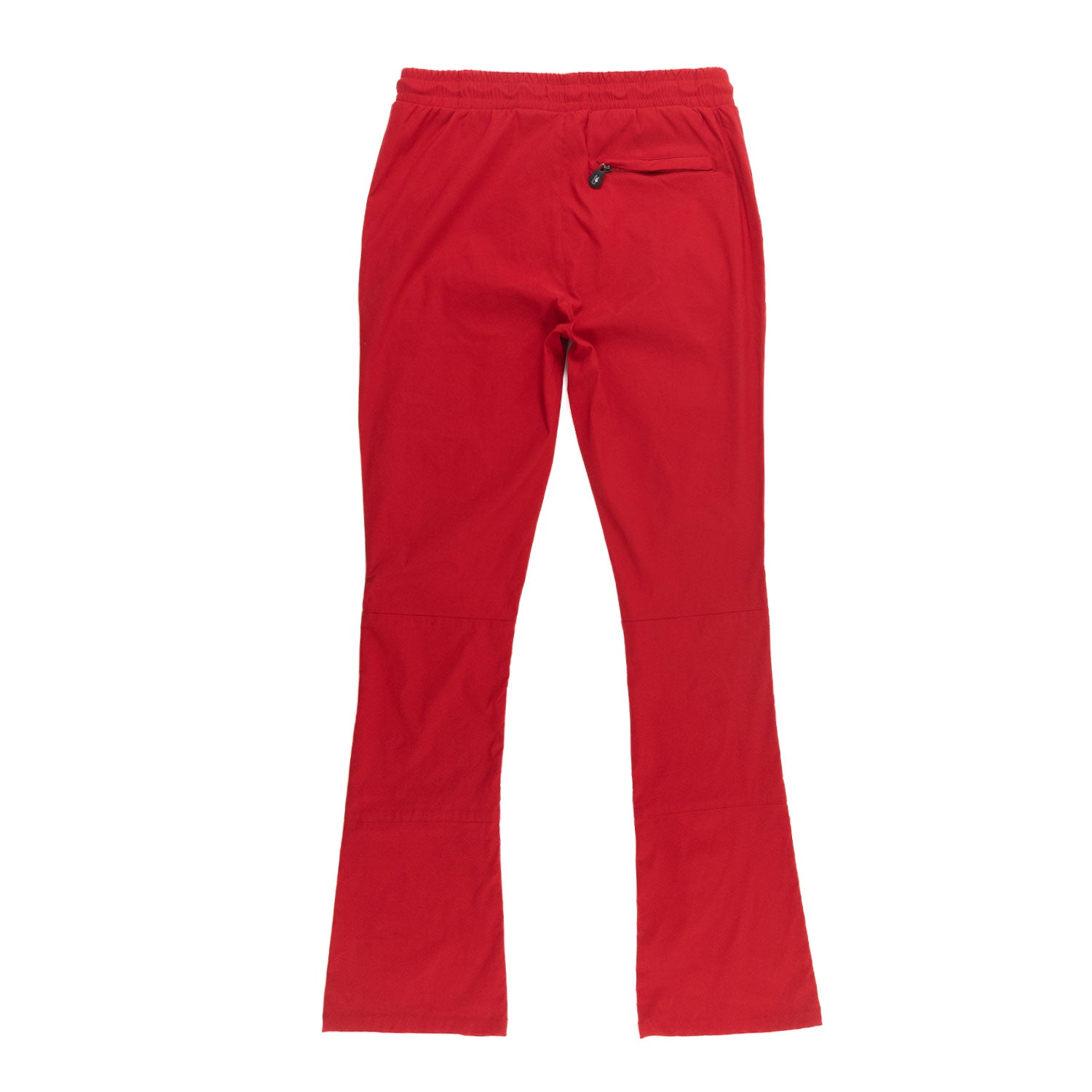 M1633 Colton 34” Stack Nylon/Spandex  Sweat Pants - Red