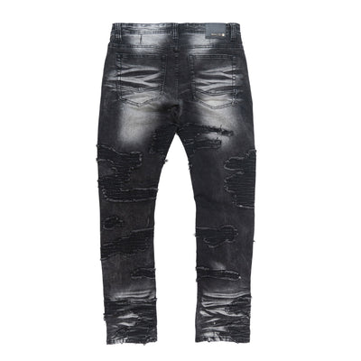 M1781 Prato Jeans - Black Wash