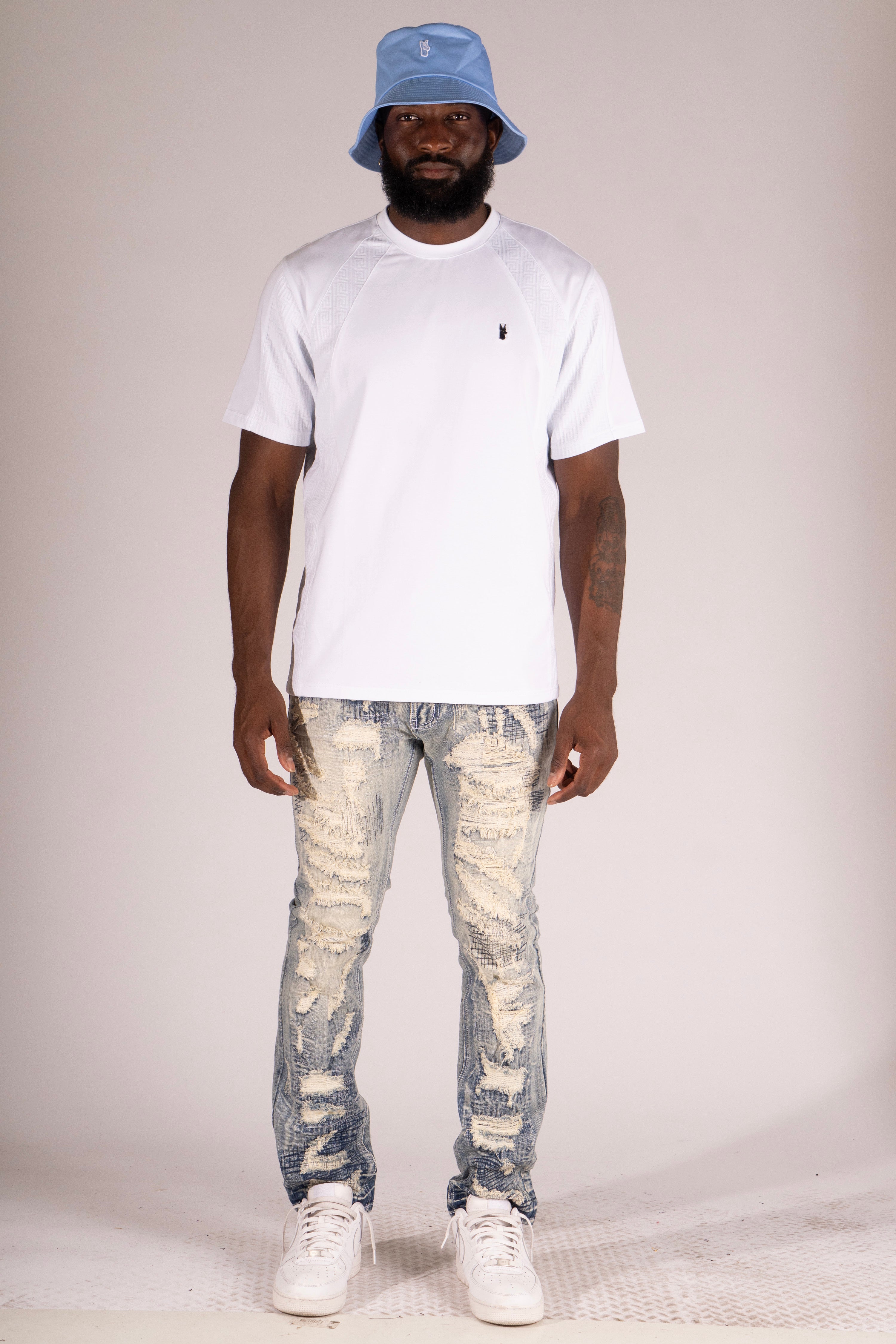 M1917 Parco Jeans- Light Wash