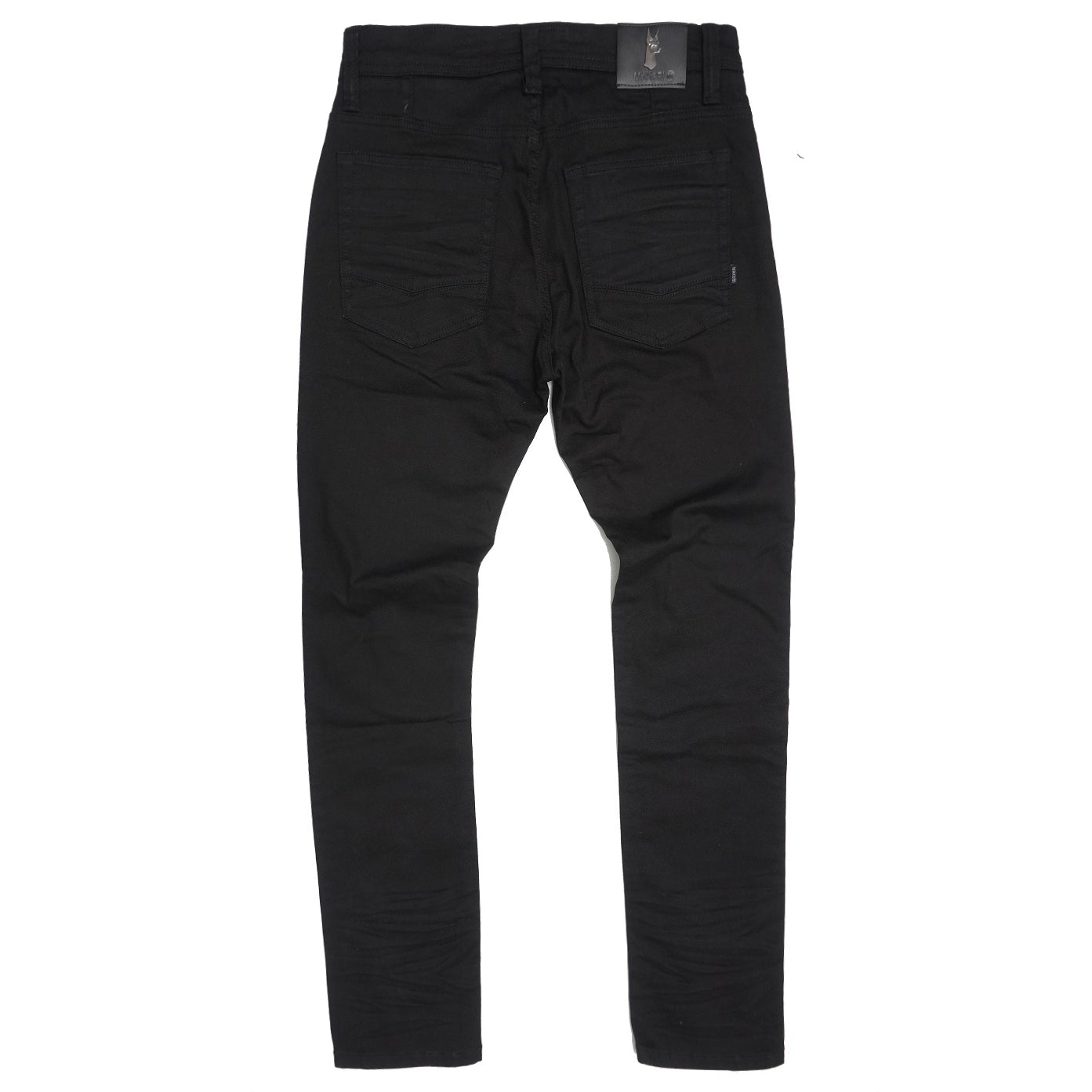 M1932 Makobi Brighton Shredded Twill Jeans - مشکی