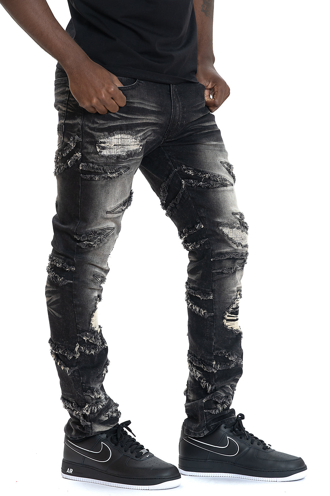 M1956 Lombardi Jeans - Black Wash