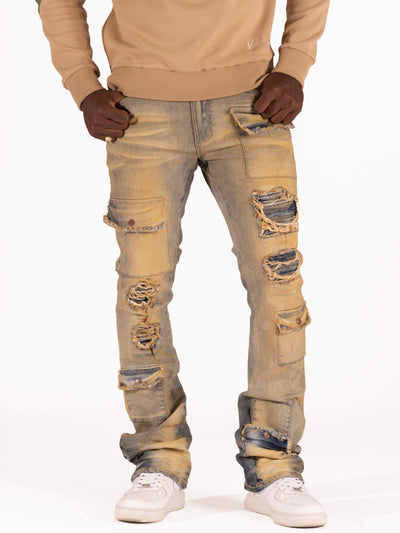 M1968 Cesare Stacked Jeans - Dirt