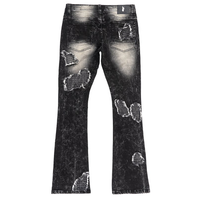 M1978 Romano Stacked Jeans - Black