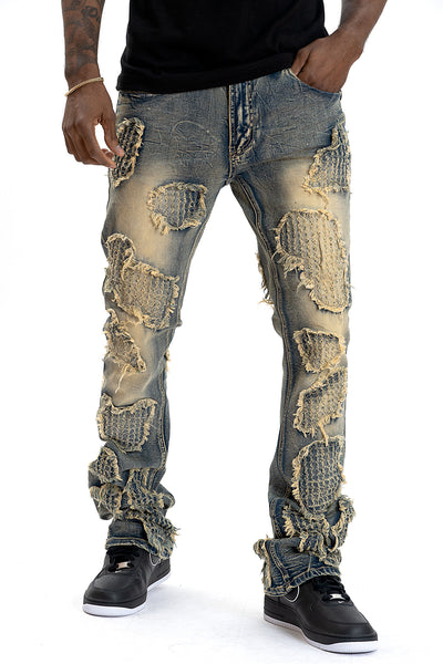 M1978 Romano Stacked Jeans - Dirt