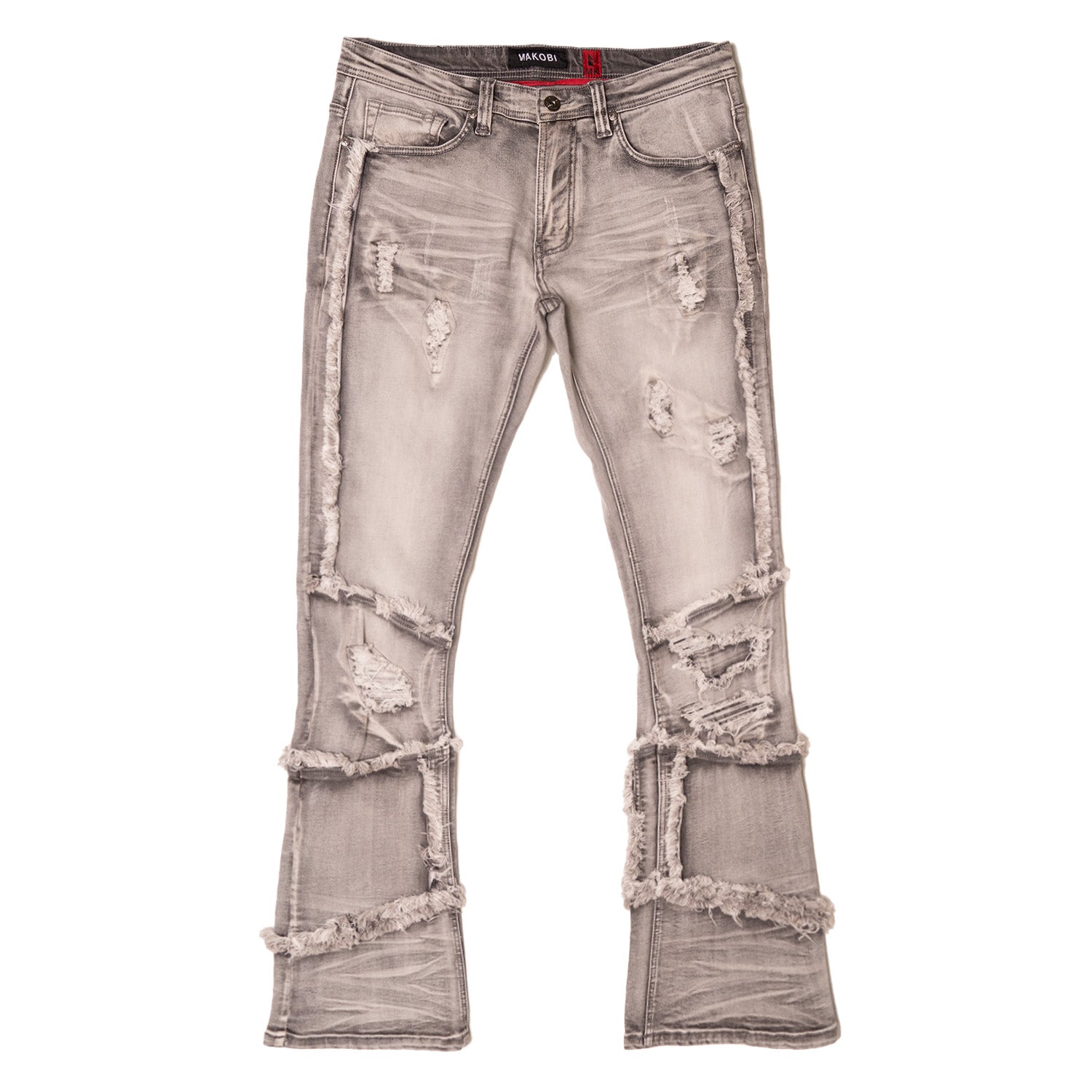 M1997 Gianos Stacked Jeans - Gray