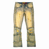 M1997 Gianos  Semi Stacked Jeans - Antique