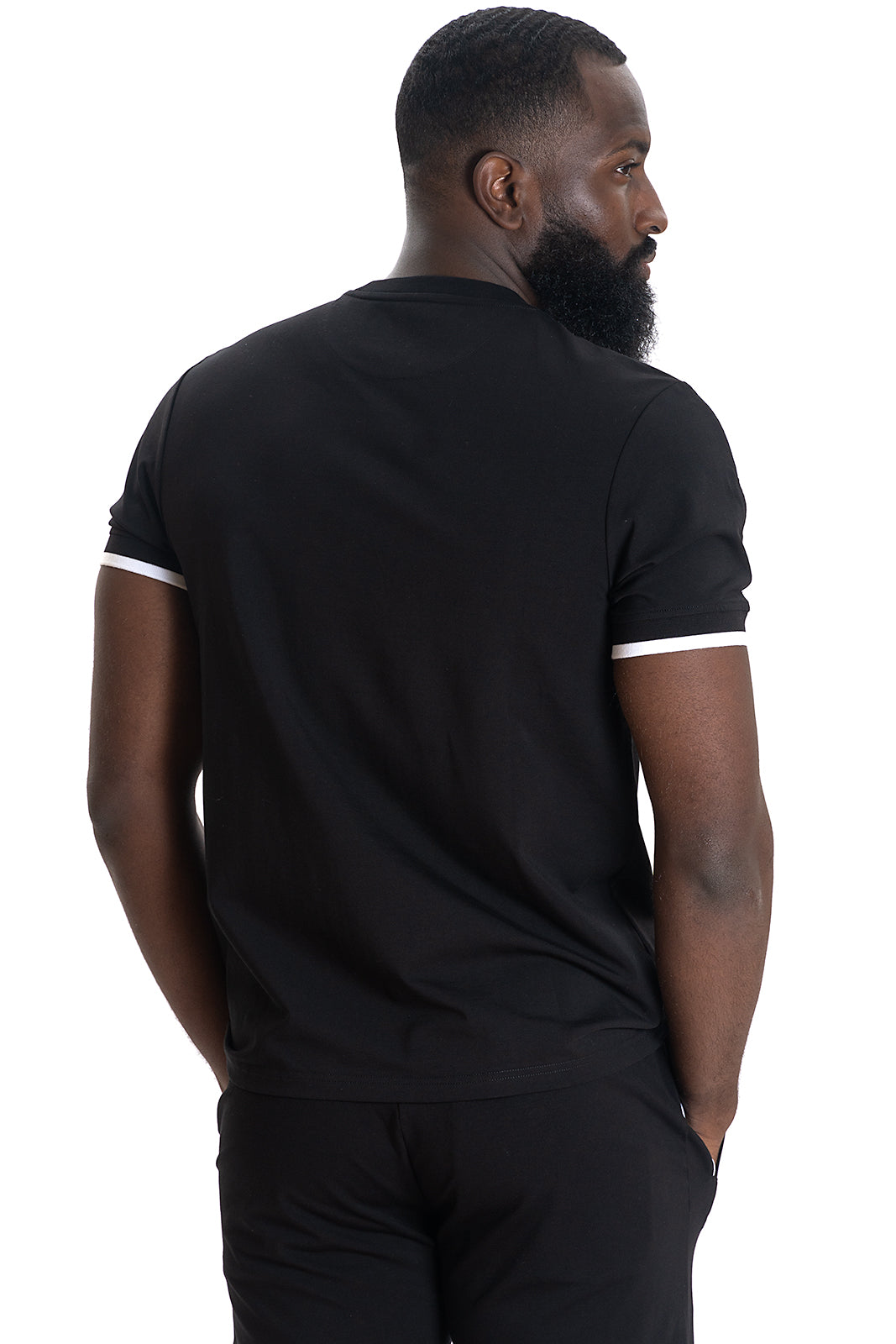 M301 Makobi Ricci Core Tee - Black.White