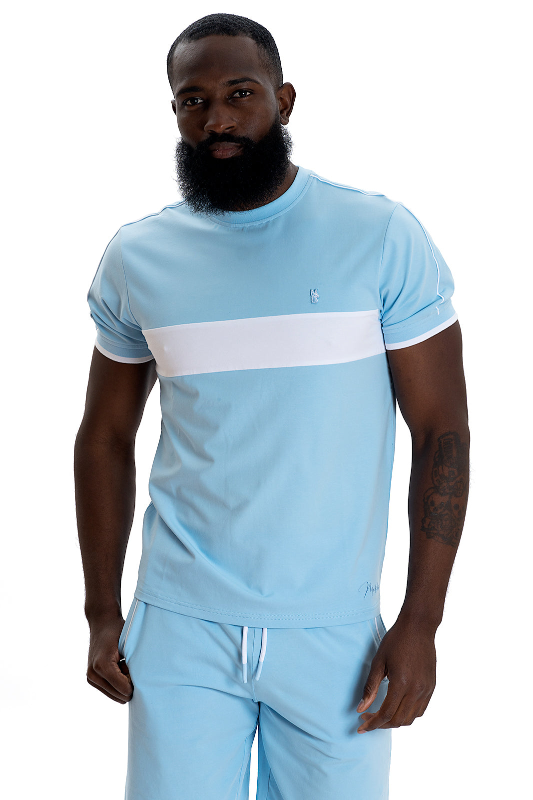 M301 Makobi Ricci Core Tee - Blue