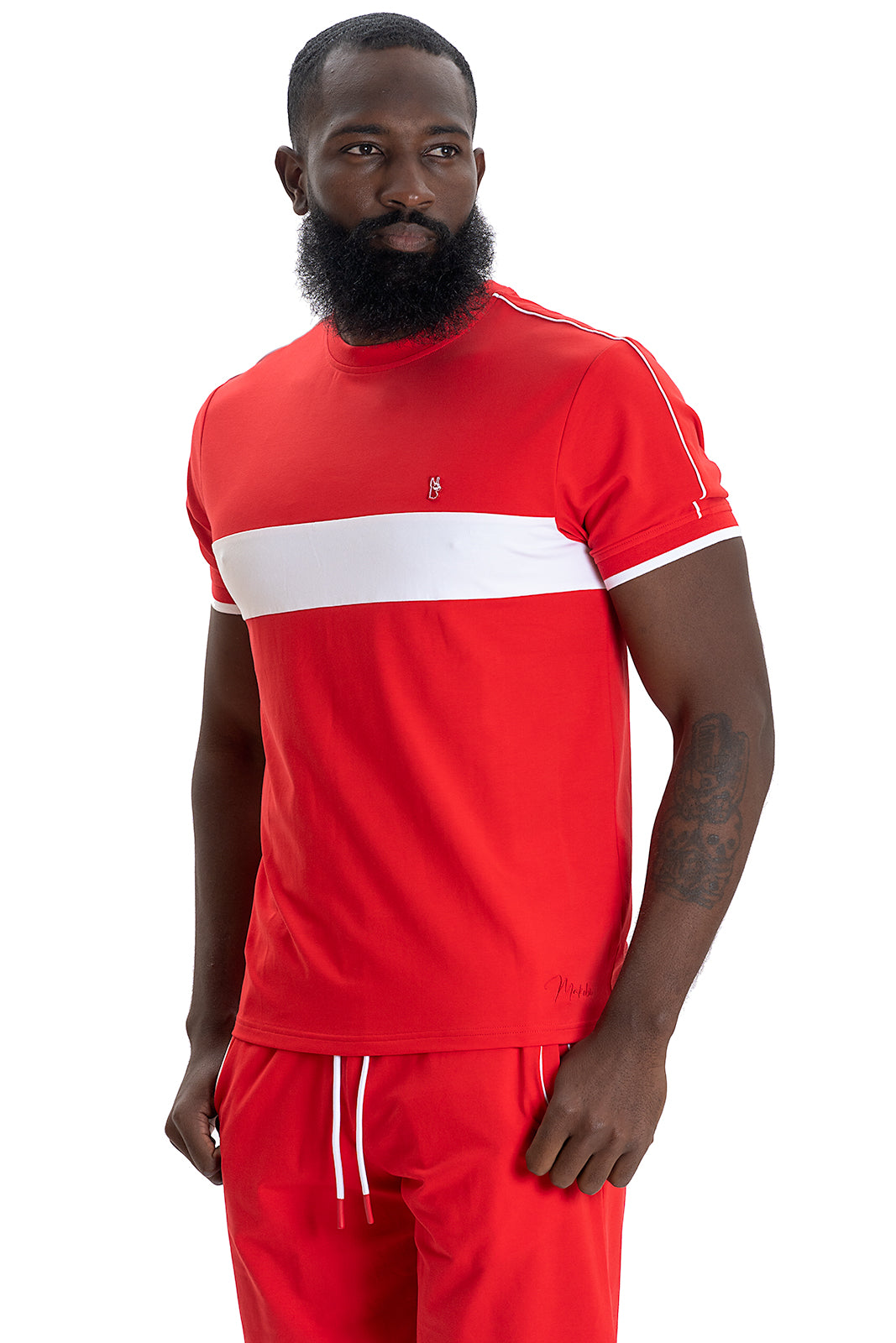 M301 Makobi Ricci Core Tee - Red