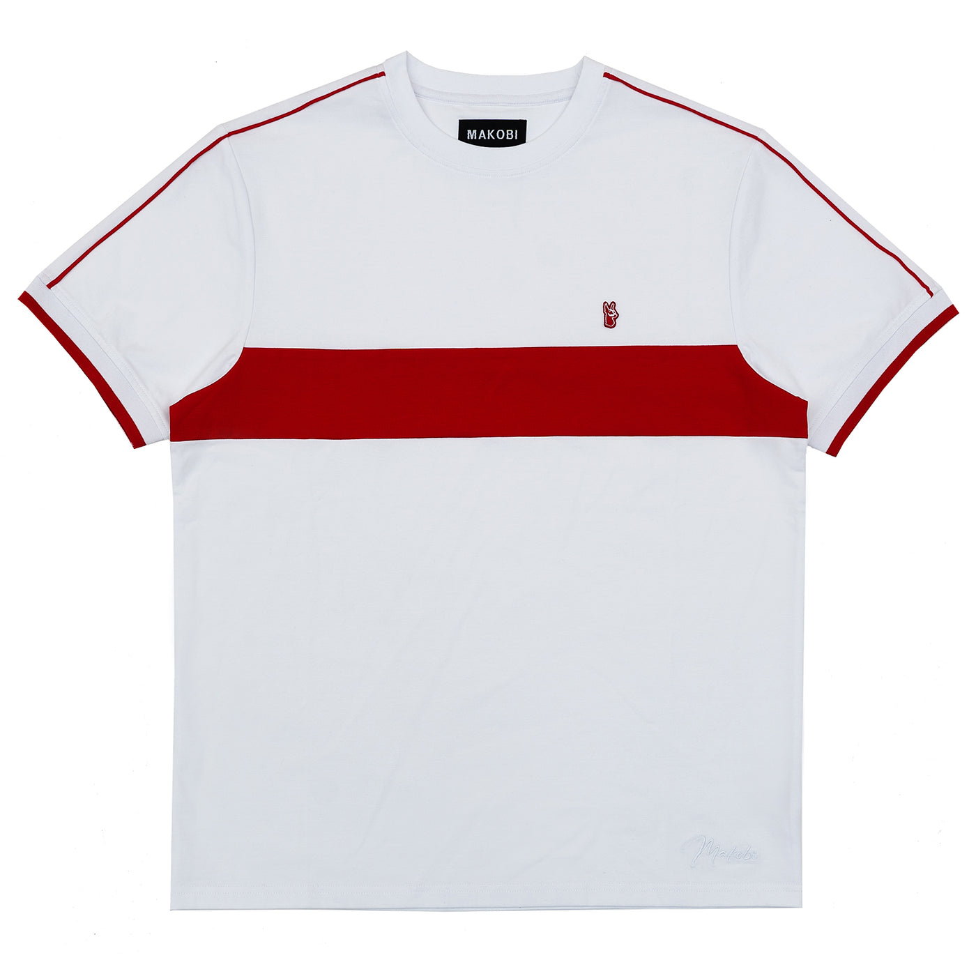 M301 Makobi Ricci Core Tee - White