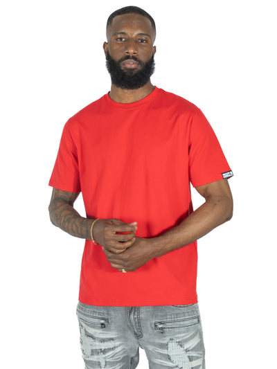 M303 Essential Crewneck Tee -  Red