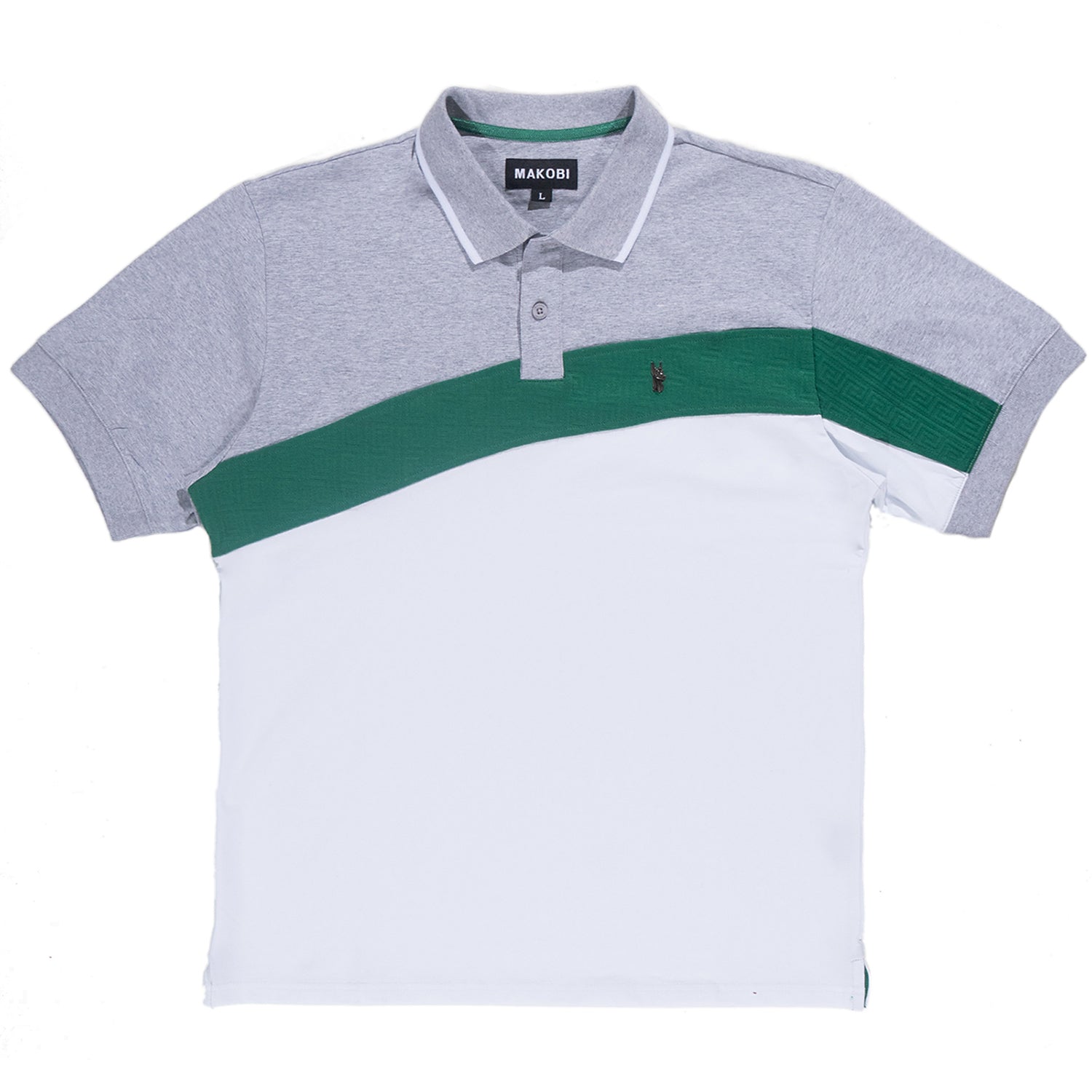 M333 Colton Polo Shirt - Grey