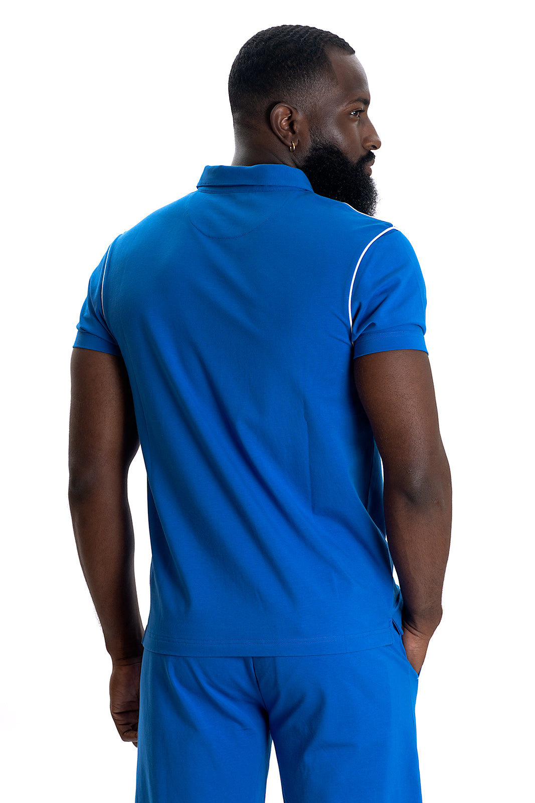 M344 Makobi Ricci Core Polo Shirt - Royal