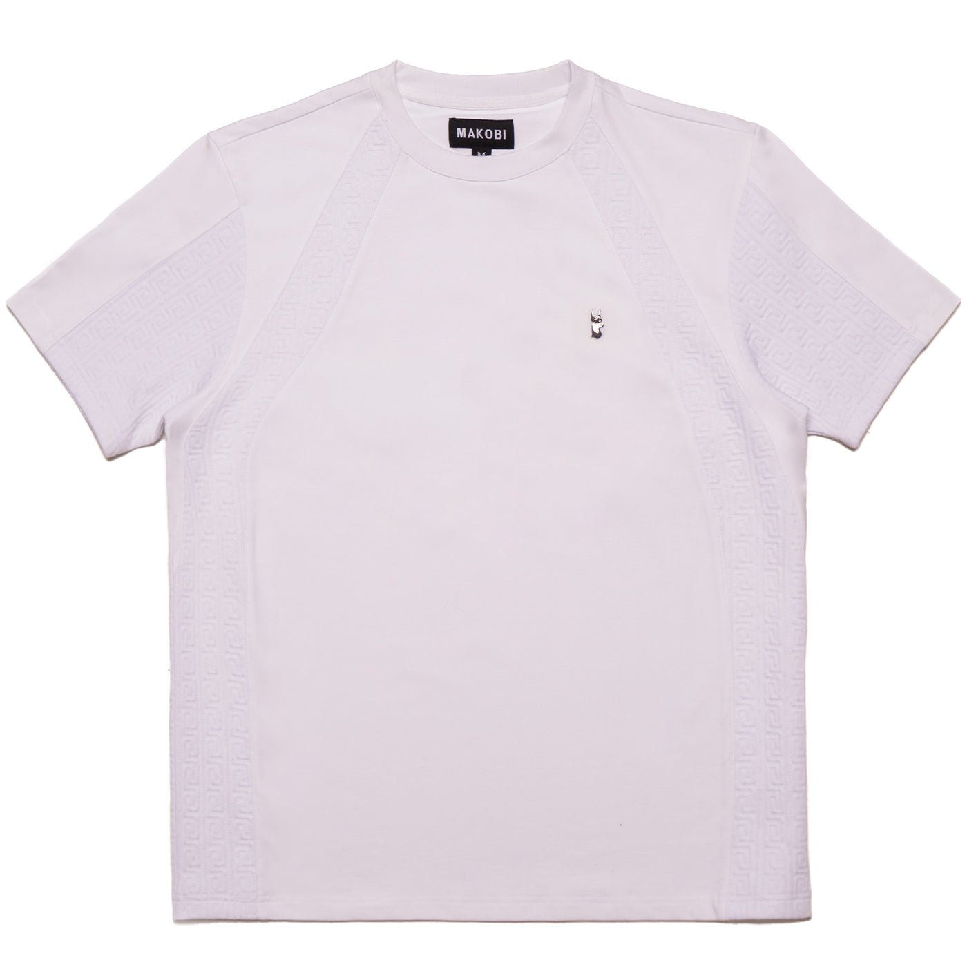 M346 Beruni Jacquard Tee - White