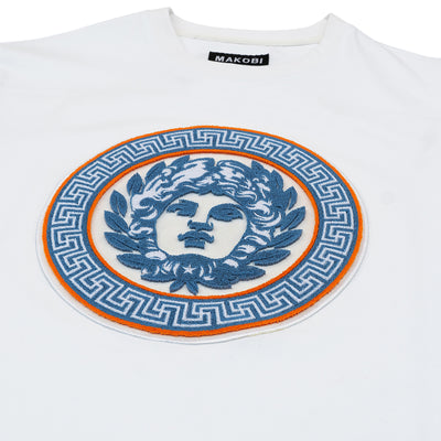 M349 Angelo Medusa Tee - Blue