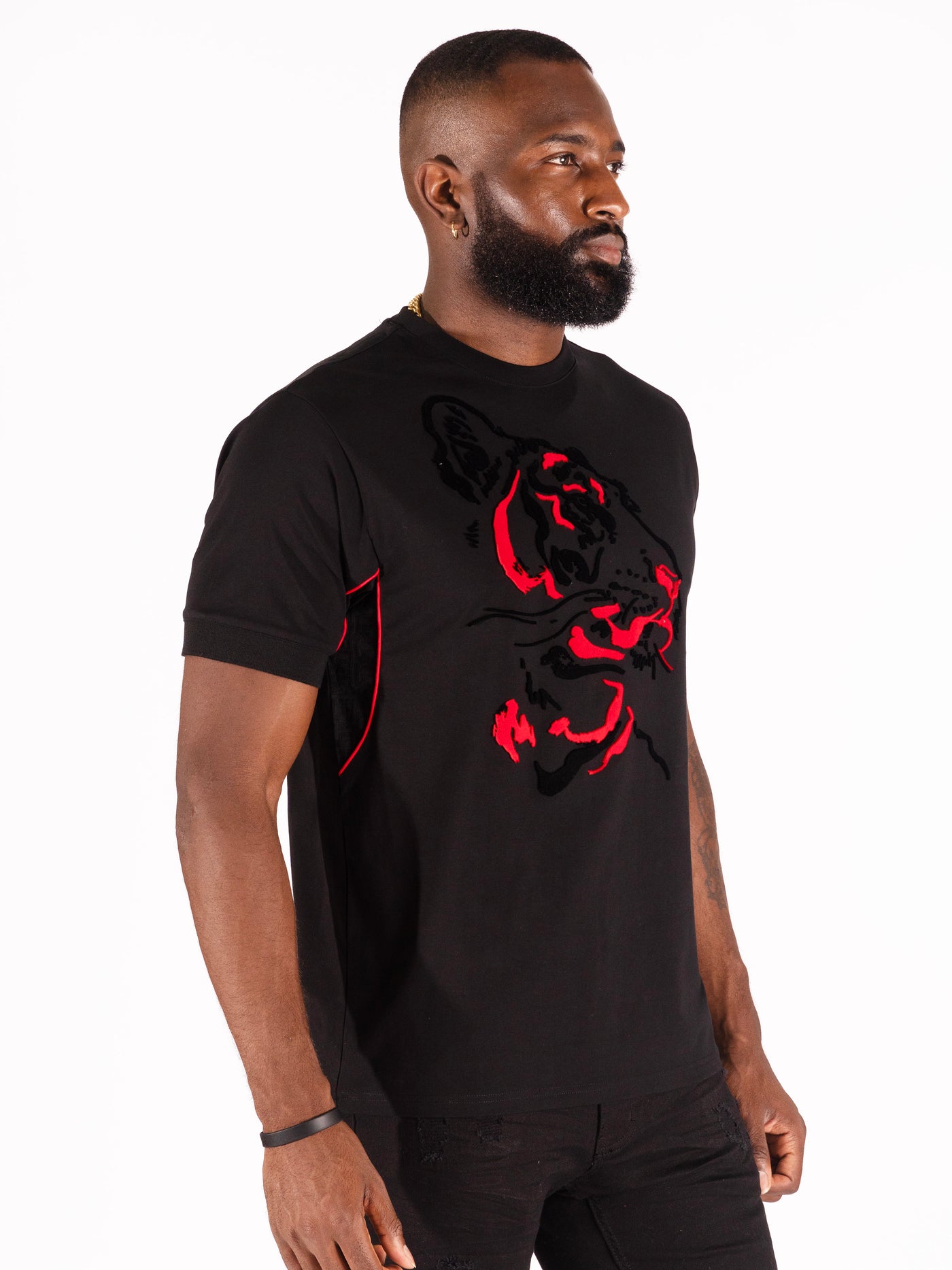 M358 Gabana Tiger Tee - Black